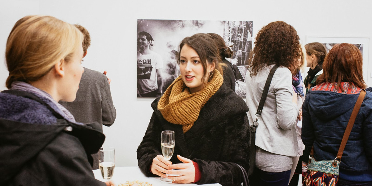 Vernissage „Little Districts" im Kunstbezirk Stuttgart, 2014