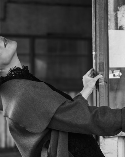 Mariya, Malerin und Performance-Künstlerin, porträtiert von Jens Franke in der Münchner Markthalle, Oktober 2016